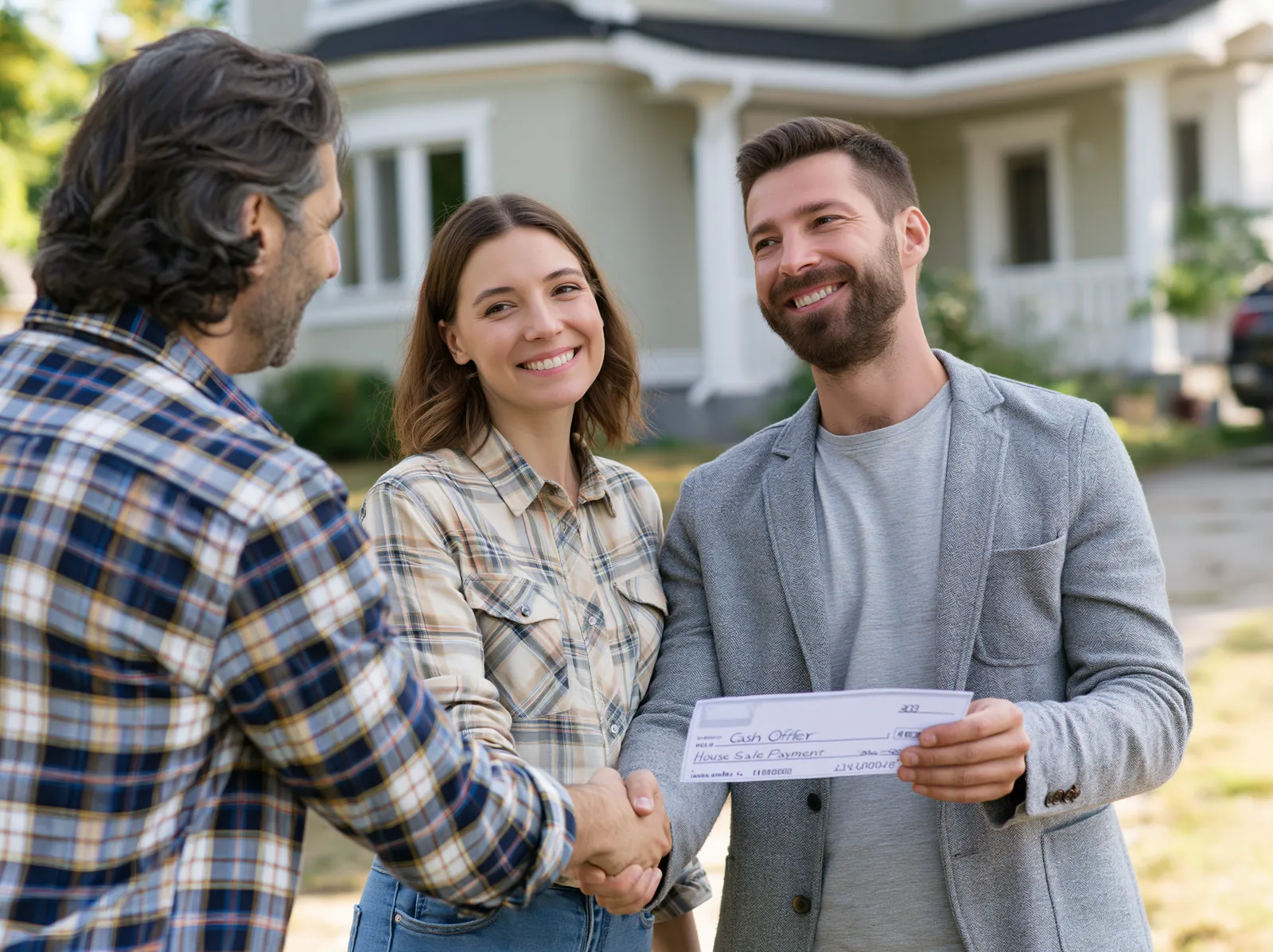 Sell my house fast in Miami — handshake over a cash offer